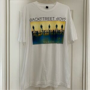 BACKSTREET BOYS BSB 2013 In A World Like This Tour Concert T-Shirt XL NEW NWOT